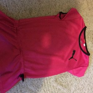 Pink puma active wear